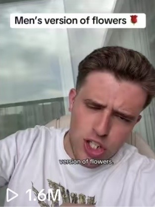 Men's version of flowers